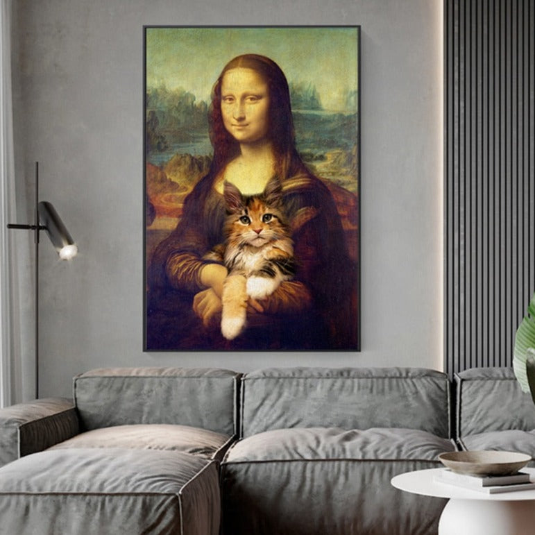 CORX Designs - Mona Lisa And Cat Art Canvas - Review