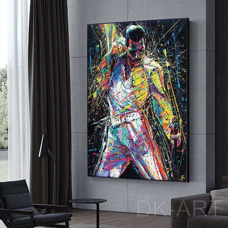 CORX Designs - Freddie Mercury Graffiti Wall Art Canvas - Review