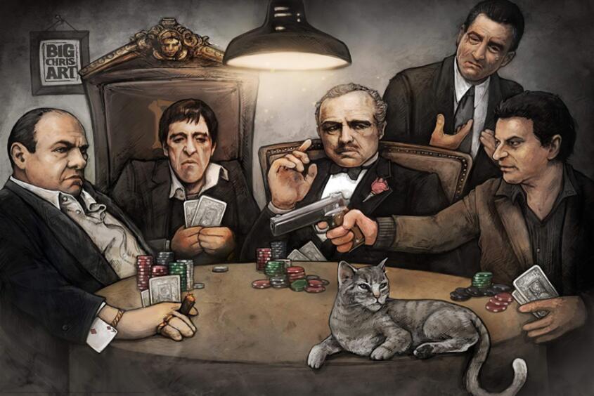 CORX Designs - Godfather Gangsters Painting Canvas Art - Review