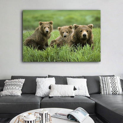 CORX Designs - Cute Bear In The Forest Canvas Art - Review