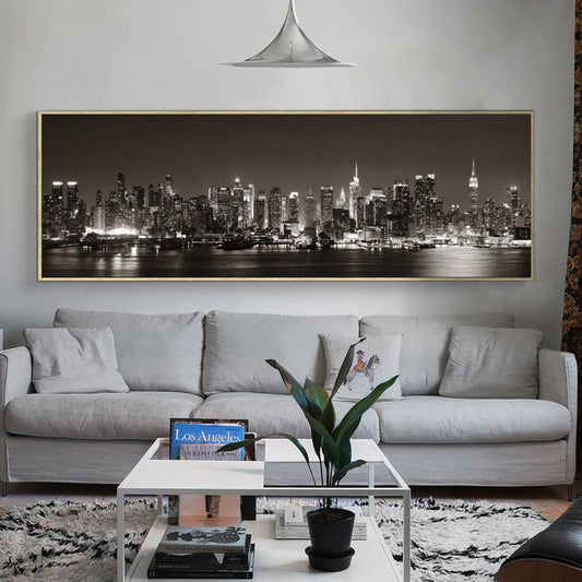 CORX Designs - Modern Landscape City Night Canvas Art - Review