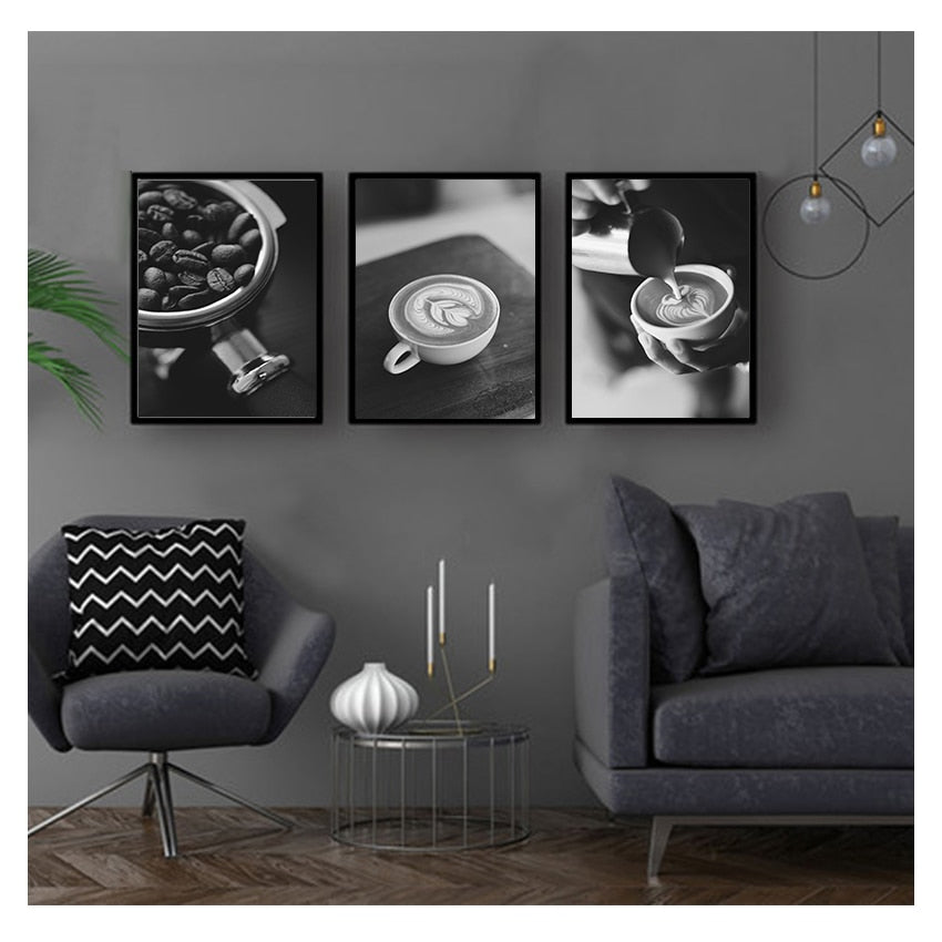 CORX Designs - Black and White Coffee Canvas Art - Review