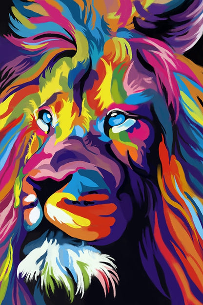 CORX Designs - Colorful Lion Head Canvas Art - Review