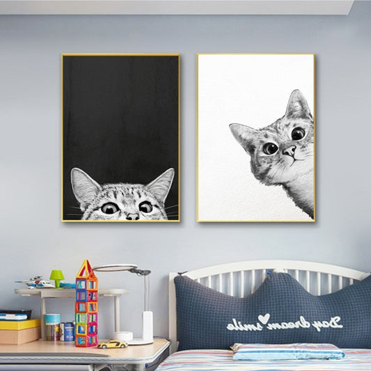 CORX Designs - Cute Cat Canvas Art - Review