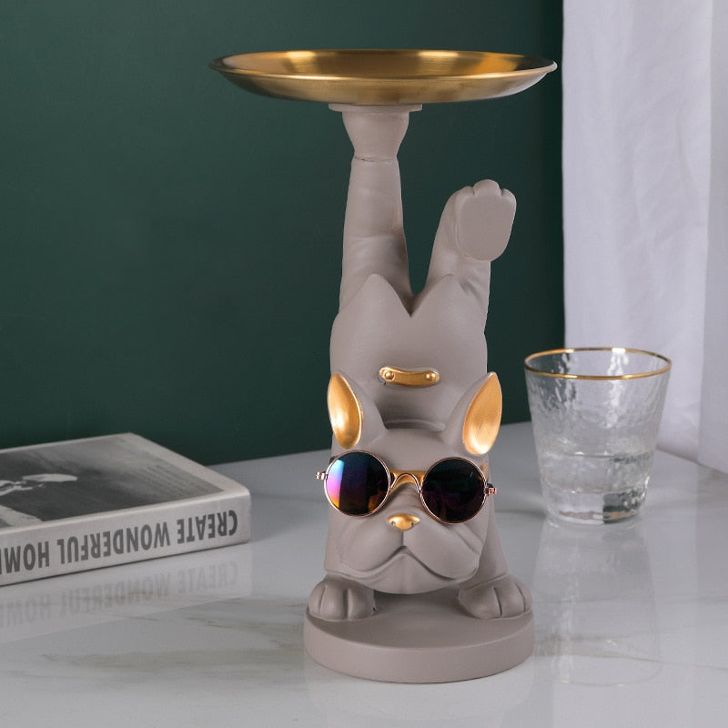 CORX Designs - Handstand Bulldog Tray Statue - Review