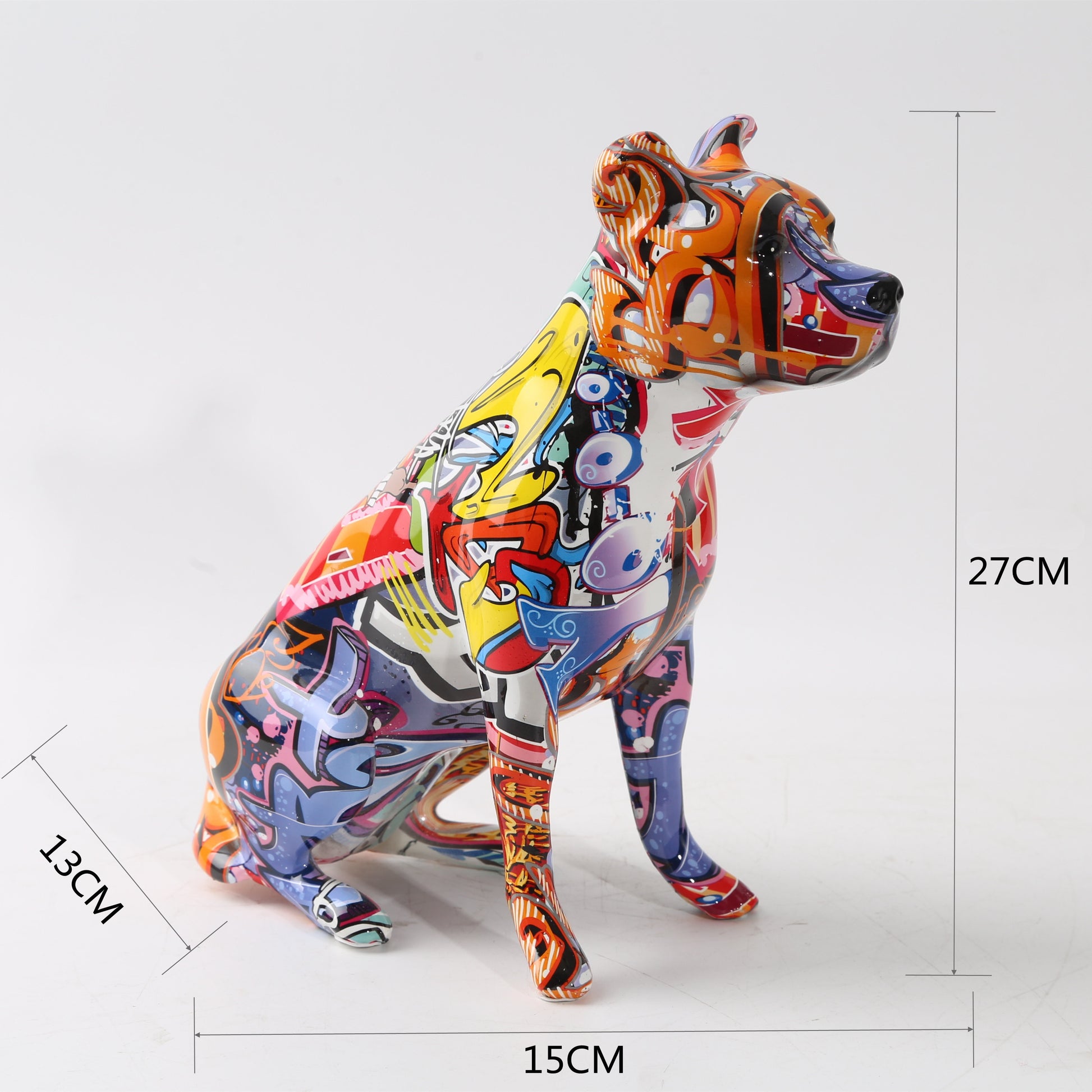 CORX Designs - Graffiti Staffordshire Bull Terrier Resin Statue - Review