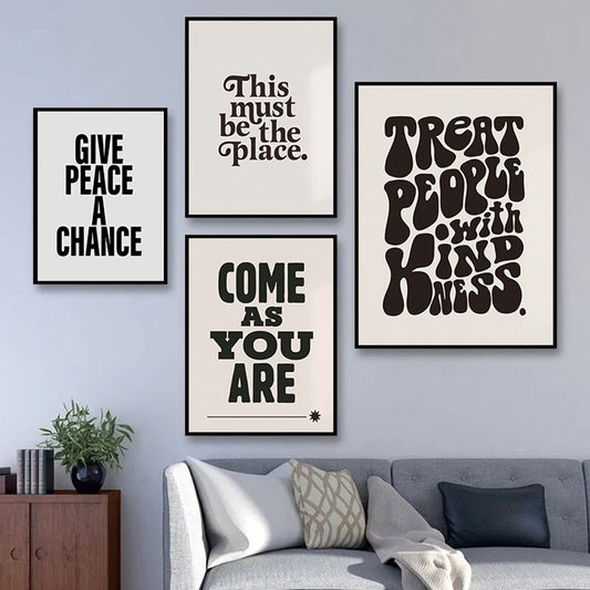 CORX Designs - Treat People With Kindness Quotes Canvas Art - Review