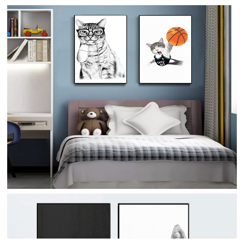 CORX Designs - Cute Cat Canvas Art - Review