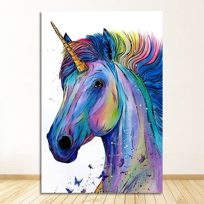 CORX Designs - Colorful Unicorn Pegasus Canvas Art - Review