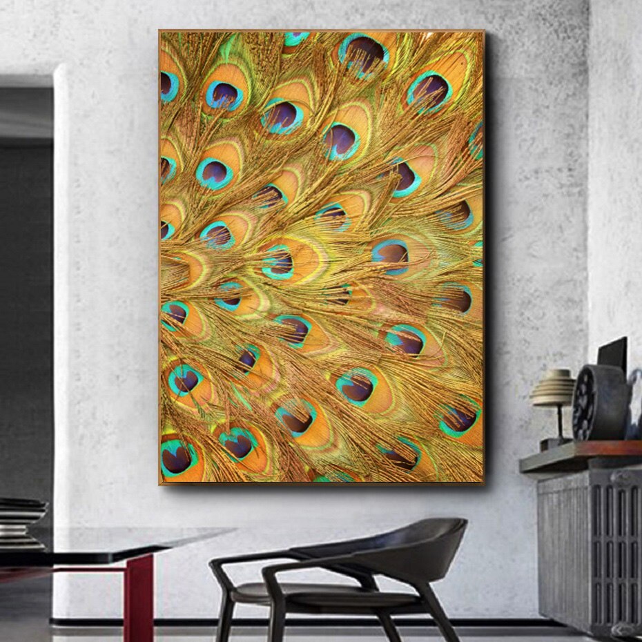 CORX Designs - Peacock Feather Canvas Art - Review