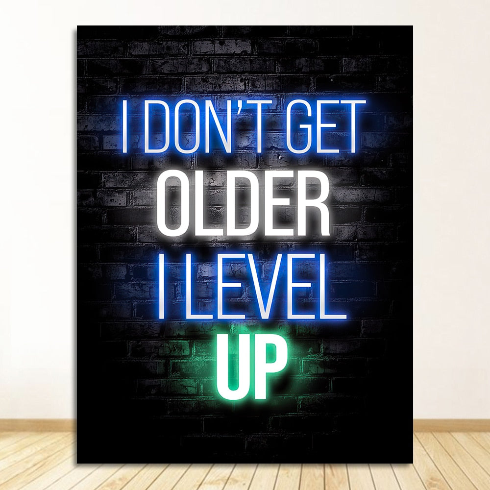 CORX Designs - Neon Eat Sleep Game Repeat Canvas Art - Review