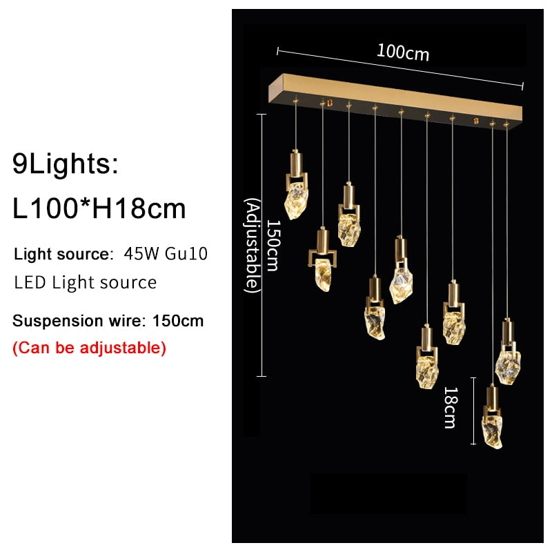 CORX Designs - Golden Diamond Crystal Chandelier - Review