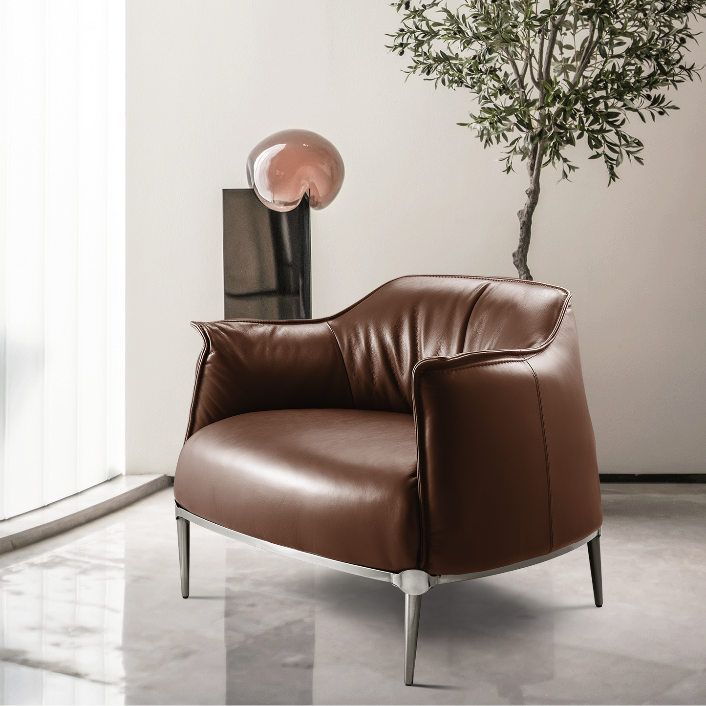 CORX Designs - Archibald Armchair by Jean-Marie Massaud with Genuine Italian Leather - Review