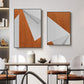 CORX Designs - Modern Geometry Orange Canvas Art - Review