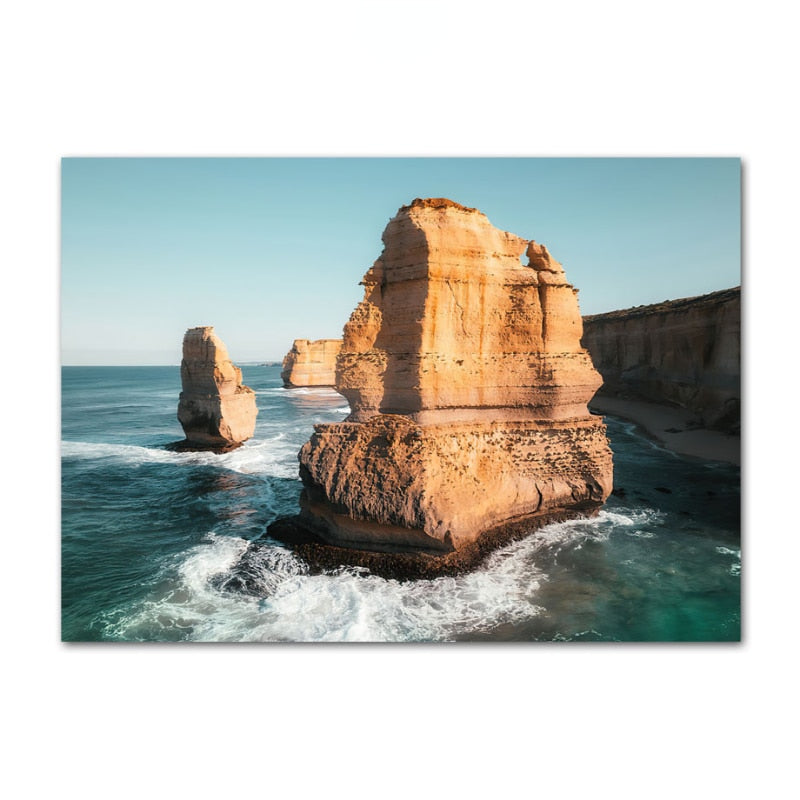 CORX Designs - Turkey Mountain Sea Canvas Art - Review