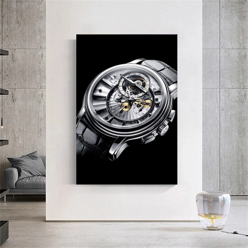 CORX Designs - Retro Luxurious Mechanical Watch Canvas Art - Review