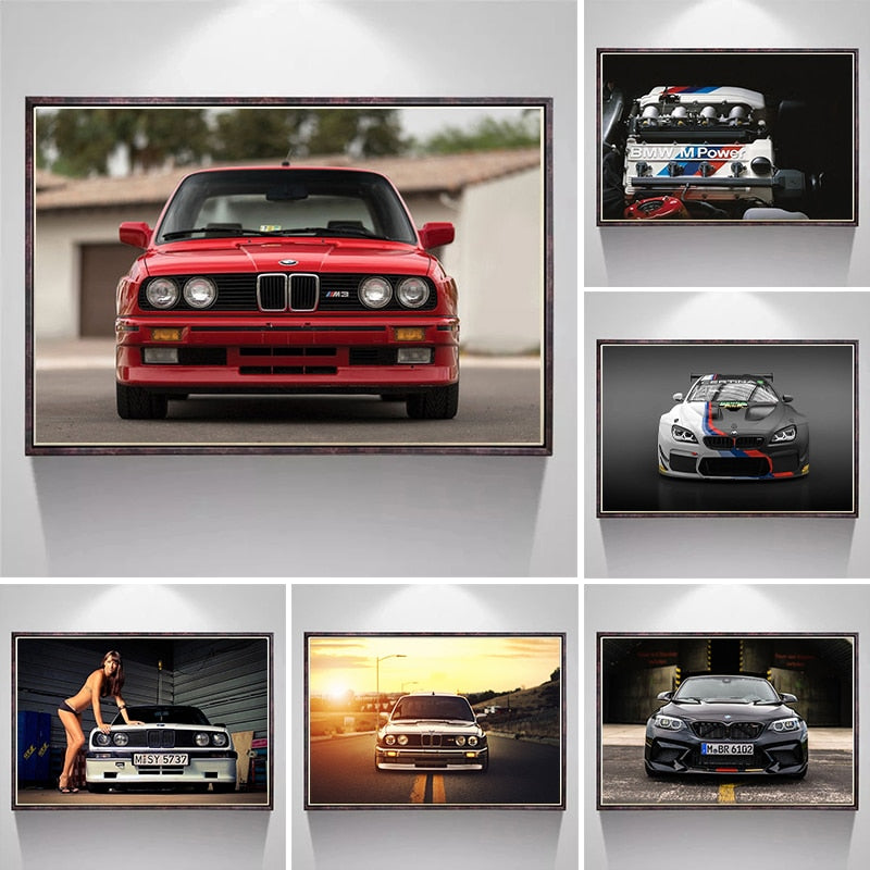 CORX Designs - BMW E30 M3 Racing Car Canvas Art - Review