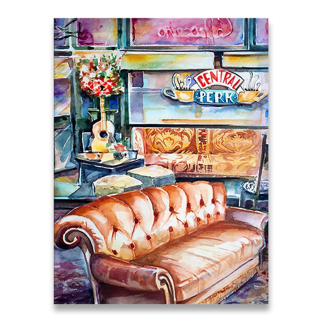 CORX Designs - Friends TV Show Canvas Art - Review