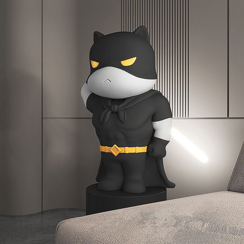 CORX Designs - Cute Batman with Light Saber Statue - Review
