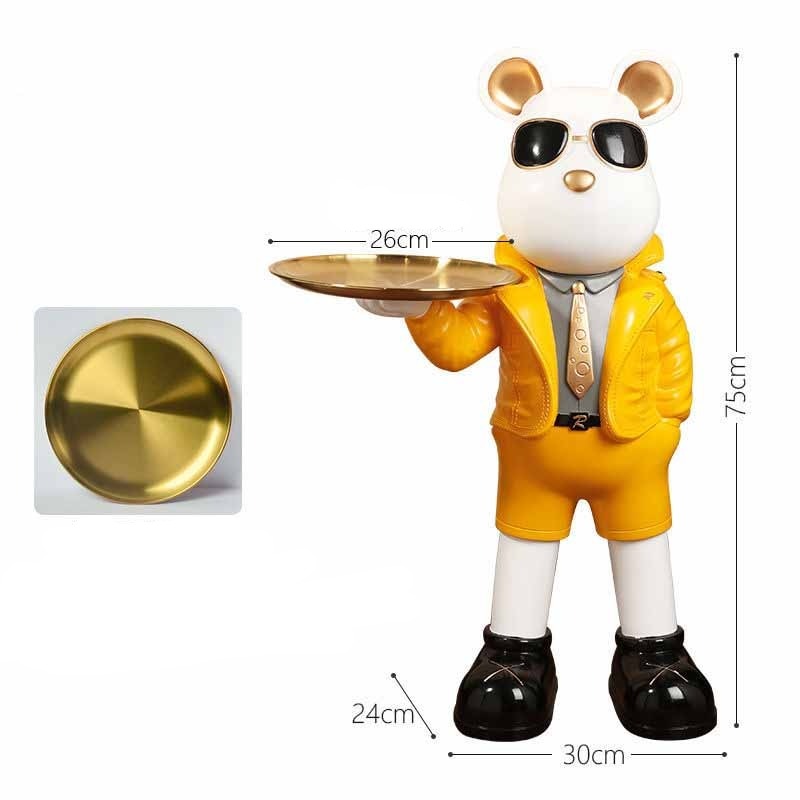 CORX Designs - Cool Bear with Tray Large Statue - Review