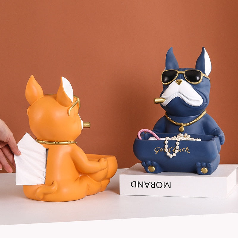 CORX Designs - Cool Bulldog Storage Figurine - Review