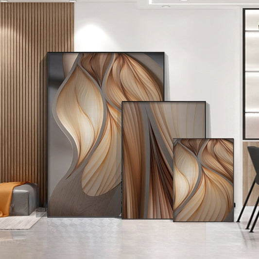 CORX Designs - Futuristic Abstract Brown Canvas Art - Review