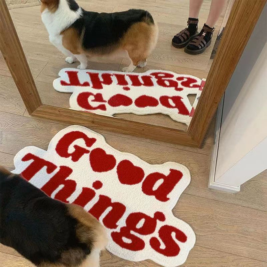 CORX Designs - Irregular Good Things You Are Worth It Rug - Review