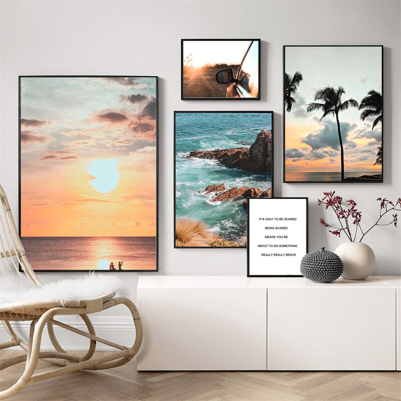 CORX Designs - Tropical Blue Ocean and Sky Canvas Art - Review