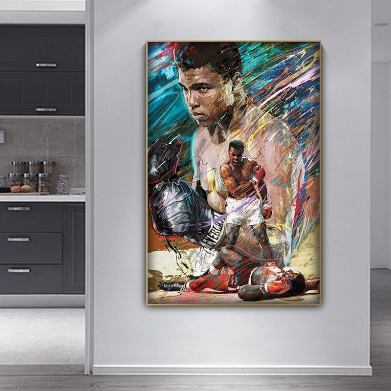 CORX Designs - Muhammad Ali Graffiti Boxing Star Canvas Art - Review