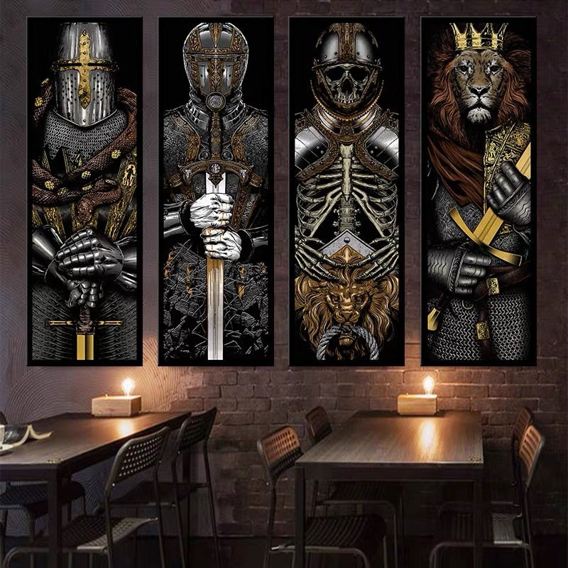 CORX Designs - Four Dark Knight Canvas Art - Review