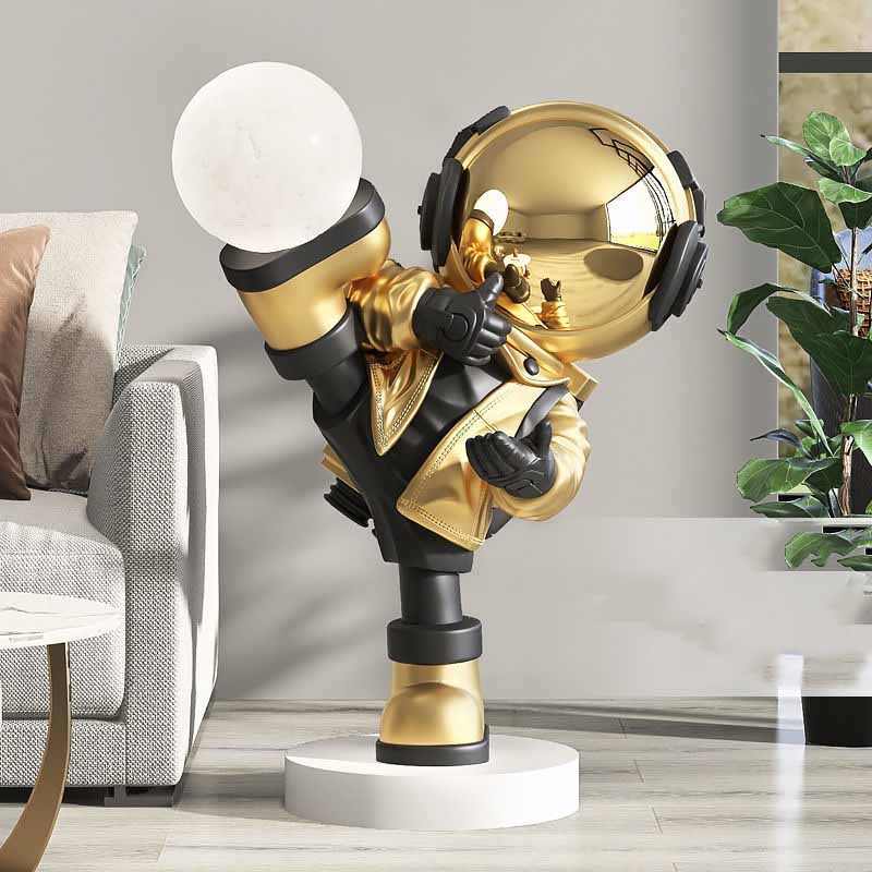 CORX Designs - Astronaut Kick Statue with Light - Review