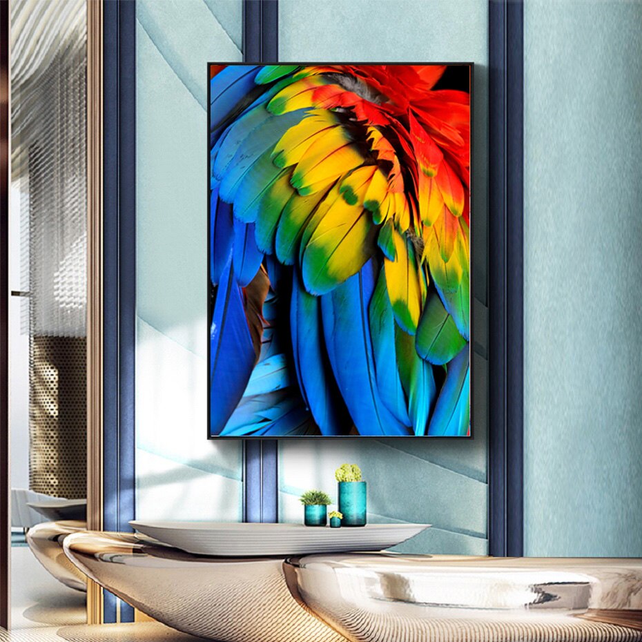 CORX Designs - Peacock Feather Canvas Art - Review