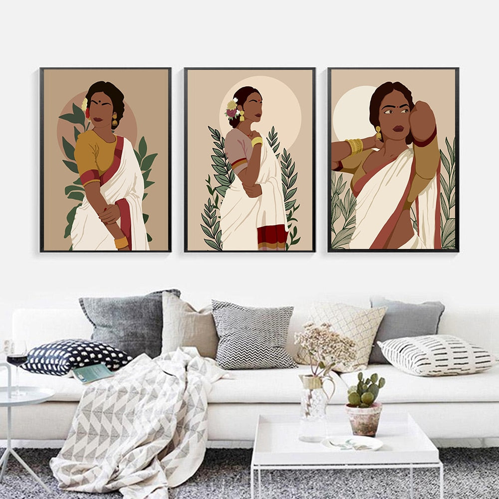 CORX Designs - Indian Woman Wall Art Canvas - Review