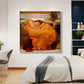 CORX Designs - Sleeping Beauty Orange Canvas Art - Review