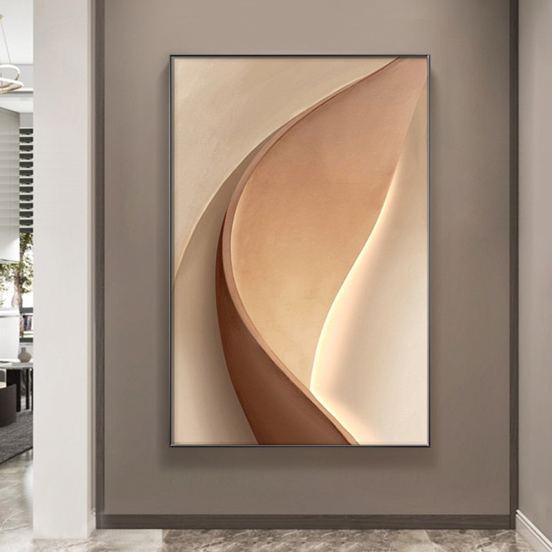 CORX Designs - Abstract Luxurious Beige Canvas Art - Review