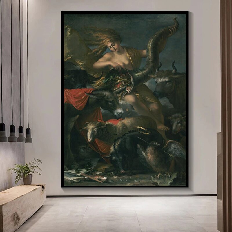CORX Designs - Baroque Allegory of Wealth by Simon Vouet Canvas Art - Review