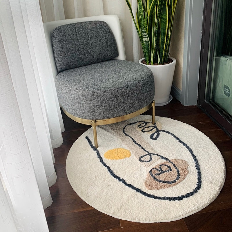 CORX Designs - Abstract Round Rug - Review