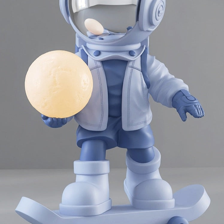 CORX Designs - Astronaut Skateboard Statue with Light - Review