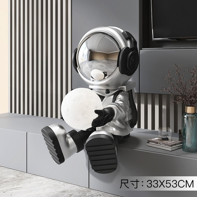 CORX Designs - Sitting Astronaut Statue With Light - Review