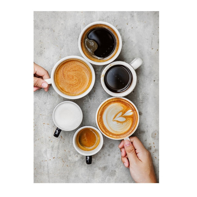 CORX Designs - Afternoon Tea Dessert Coffee Canvas Art - Review