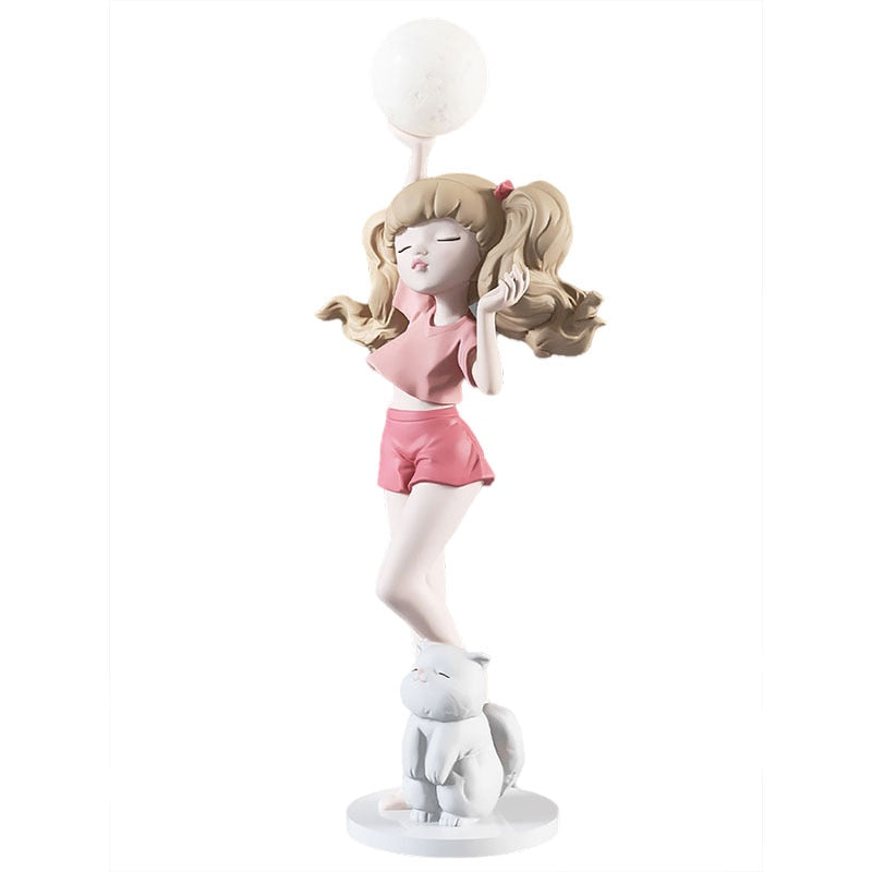 CORX Designs - Girl in Shorts Statue with Light - Review