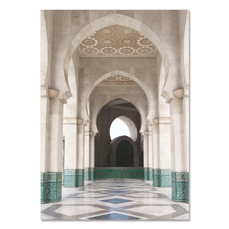 CORX Designs - Islamic Moroccan Arch Canvas Art - Review