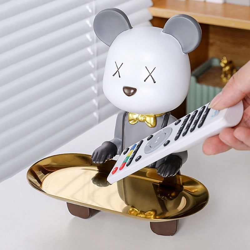 CORX Designs - Cute Bow Tie Bear Tray Statue - Review
