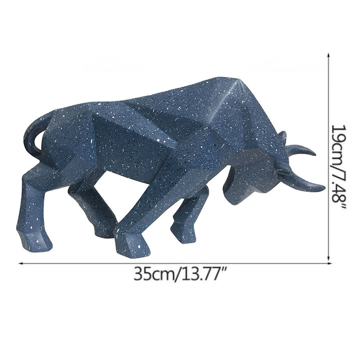 CORX Designs - Geometric Bull Statue - Review