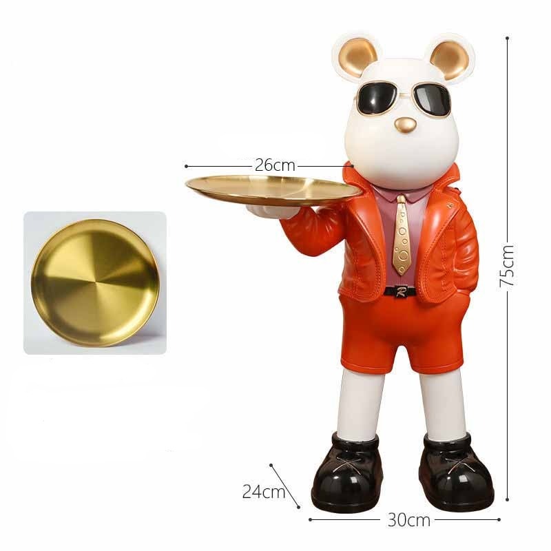 CORX Designs - Cool Bear with Tray Large Statue - Review