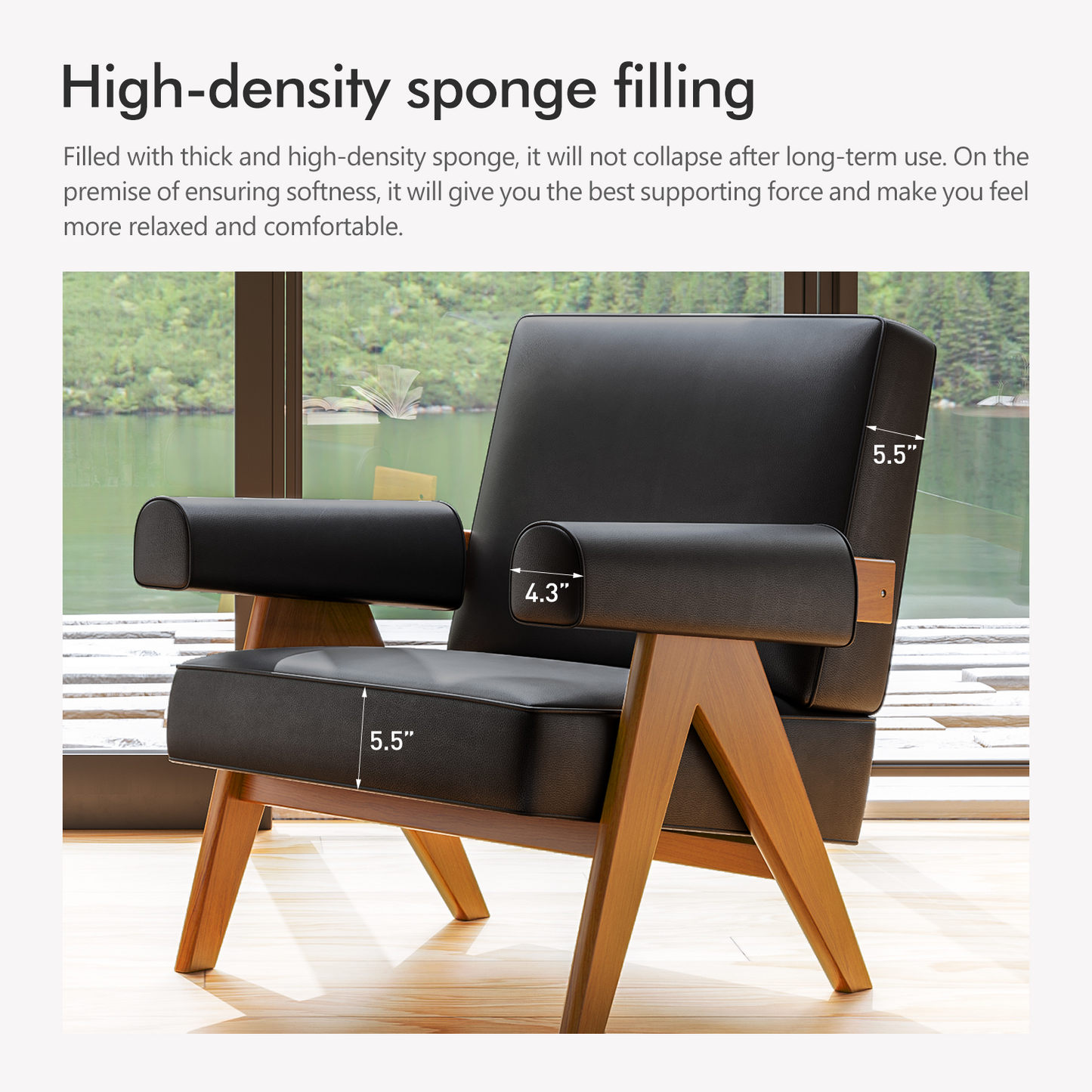 CORX Designs - Chandigarh Armchair by Pierre Jeanneret with Genuine Italian Leather - Review