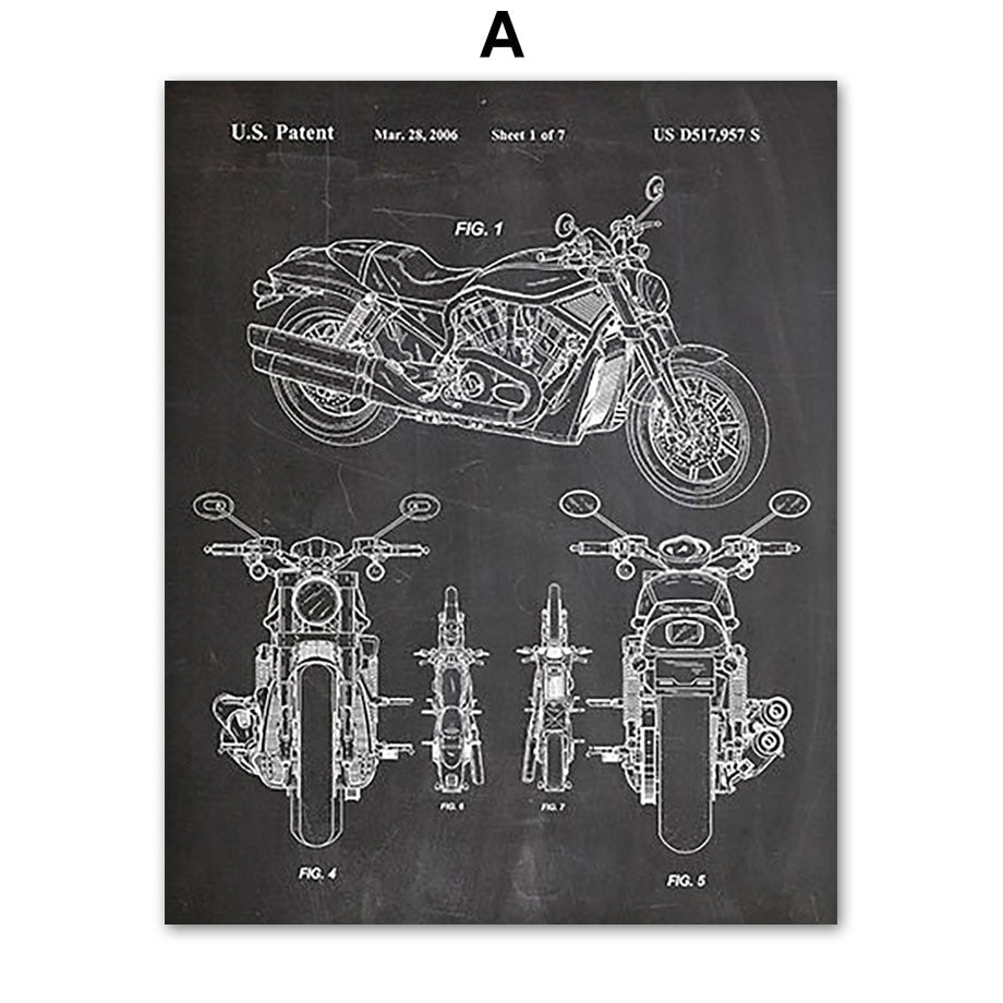 CORX Designs - Motorcycle Parts Engine Canvas Art - Review
