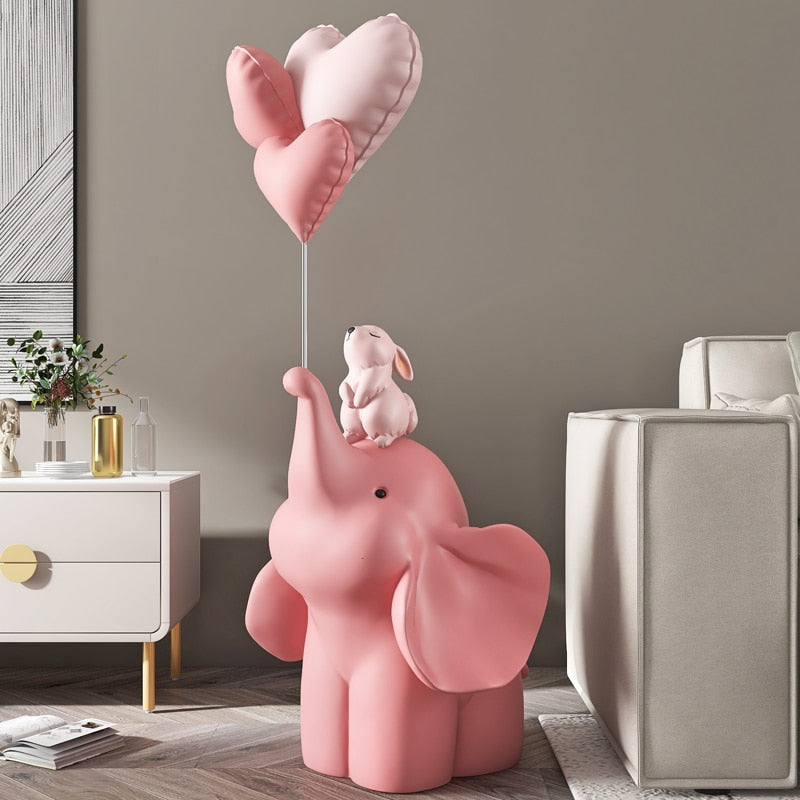 CORX Designs - Elephant Bunny with Balloon Statue - Review