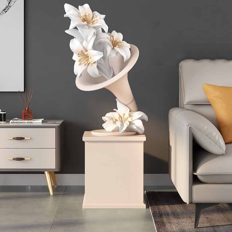 CORX Designs - Phonograph Flower Large Statue - Review