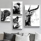 CORX Designs - Black and White Fading Animal Canvas Art - Review